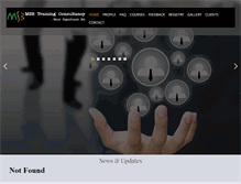 Tablet Screenshot of msbtrainingconsultancy.com